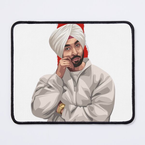 Item preview, diljit dosanjh animated logo designed and sold by meetart15.