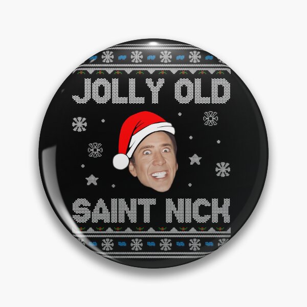 Item preview, Jolly Old Saint Nick Nicolas Cage Christmas designed and sold by neavedvgur.