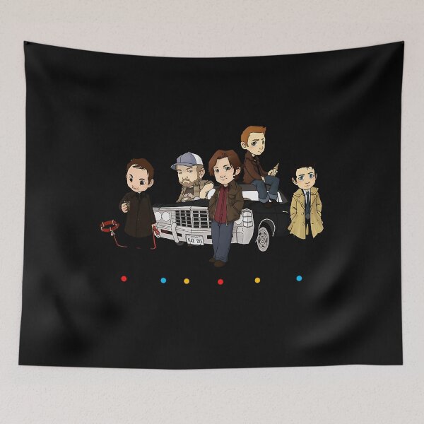 Item preview, Supernatural Friends Cartoon designed and sold by antoniquetan.