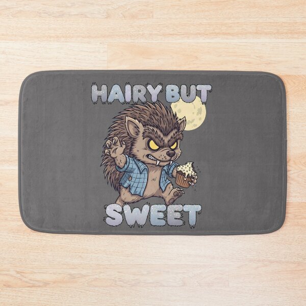 Item preview, Hairy But Sweet — Cute Halloween Werehedgehog designed and sold by Printed Mistakes.