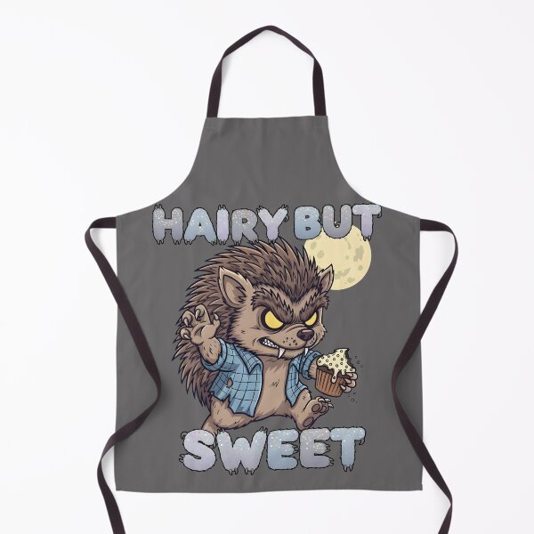 Item preview, Hairy But Sweet — Cute Halloween Werehedgehog designed and sold by Printed Mistakes.