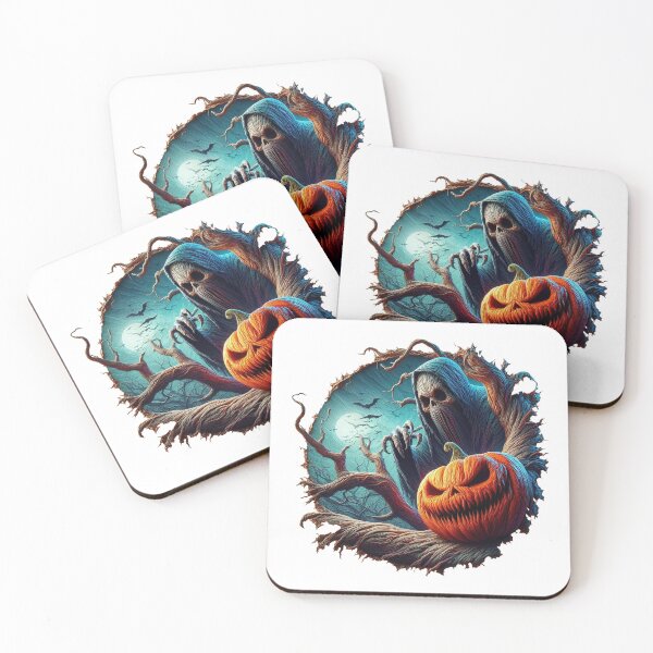 Item preview, Forest monster and scary pumpkin head designed and sold by MadinaFatt.