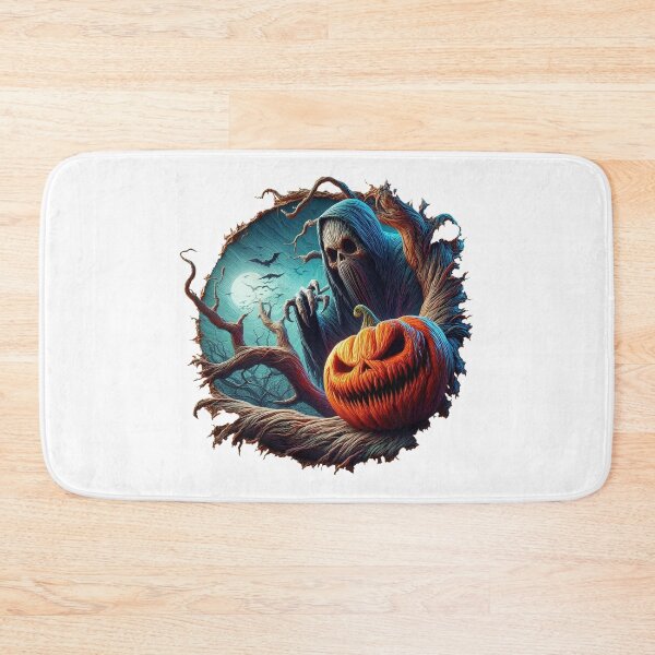 Item preview, Forest monster and scary pumpkin head designed and sold by MadinaFatt.
