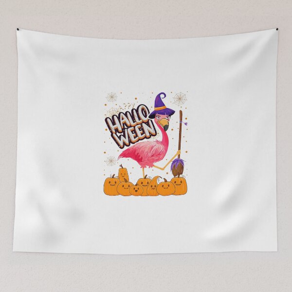 Item preview, Happy Halloween - Flamingo  designed and sold by BudHoover.