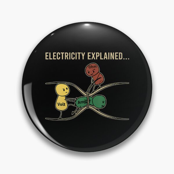 Item preview, Funny Electricity Explained designed and sold by antoniquetan.