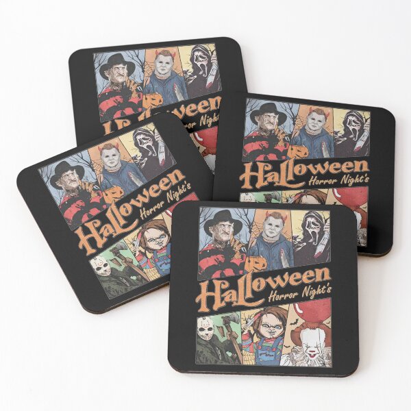 Item preview, Retro Horror Characters Halloween Horror Movie, Halloween Horror Nights 2025 designed and sold by CheekyChicChic.