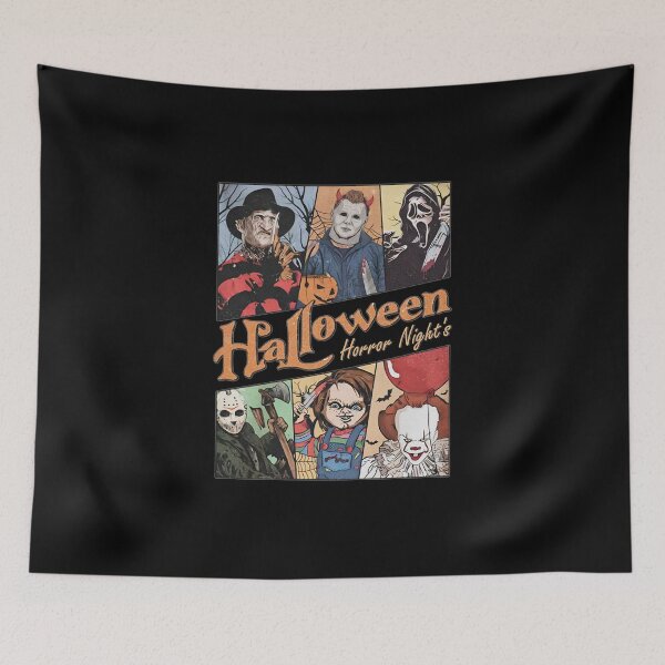 Item preview, Retro Horror Characters Halloween Horror Movie, Halloween Horror Nights 2025 designed and sold by CheekyChicChic.
