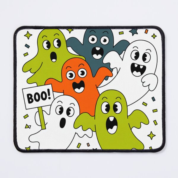 Item preview, Colorful Boo Ghosts designed and sold by NicolasGlowArt.
