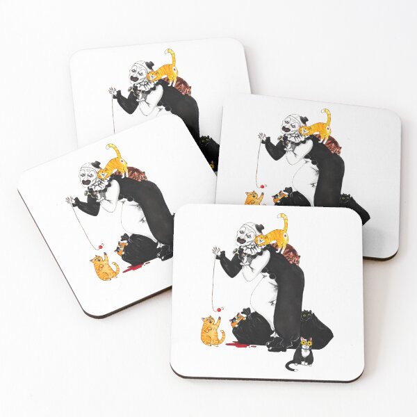 Item preview, Terrifier and cats funny halloween designed and sold by CheekyChicChic.