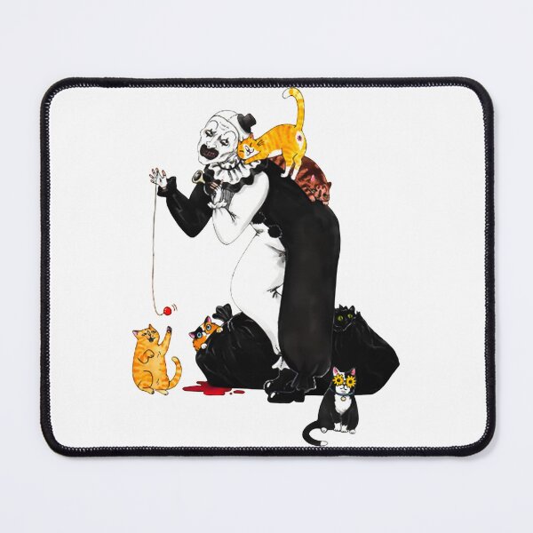 Item preview, Terrifier and cats funny halloween designed and sold by CheekyChicChic.