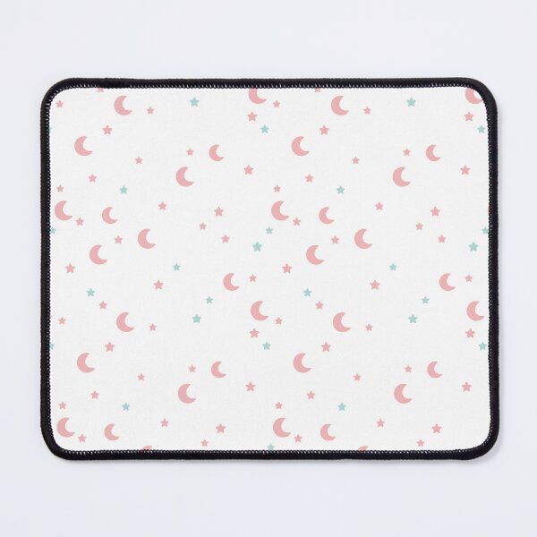 Item preview, Moon and Stars Pattern - Pink Celestial Vibes designed and sold by Julza Art.