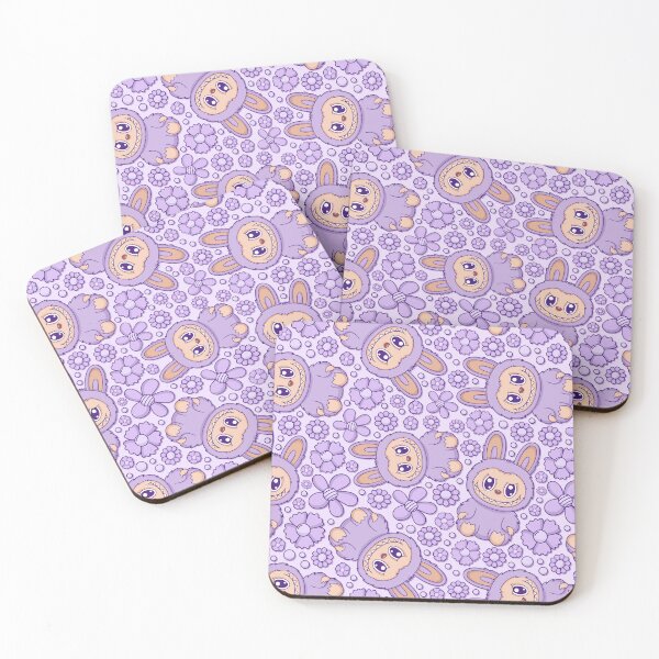 Item preview, Labubu Cute Monster Seamless Pattern designed and sold by Kubala Designs.