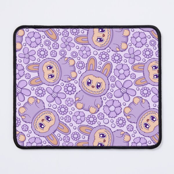Item preview, Labubu Cute Monster Seamless Pattern designed and sold by Kubala Designs.