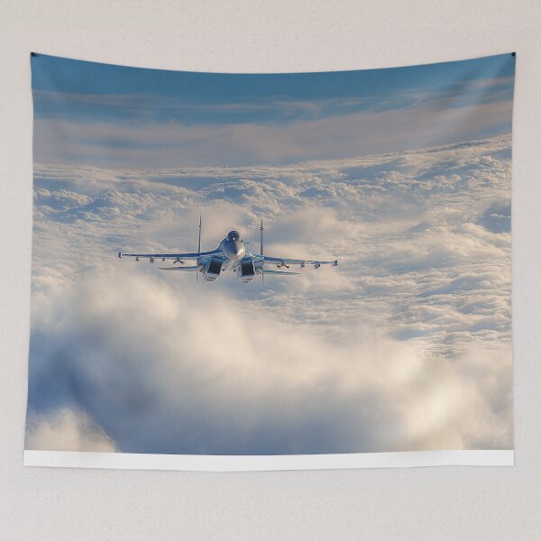 Item preview, Sukhoi Su-27 Riding the Thermals designed and sold by Skyframe Aviation.