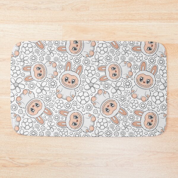 Item preview, Labubu Cute Monster Seamless Pattern designed and sold by Kubala Designs.