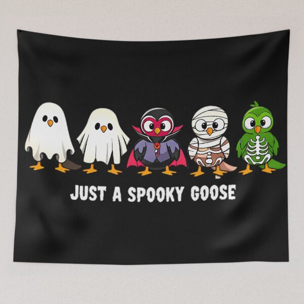 Item preview, Goose Funny Spooky Season designed and sold by Rassrus.