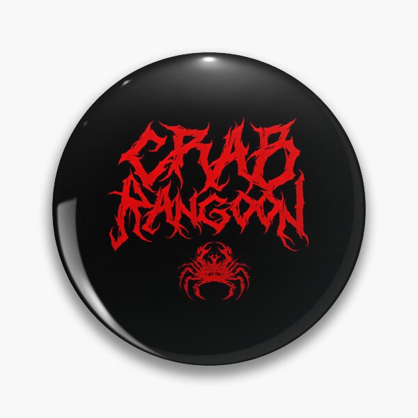 Item preview, Crab Rangoon Funny Chinese Food Heavy Metal Band Goth  designed and sold by CoffeeAttack.