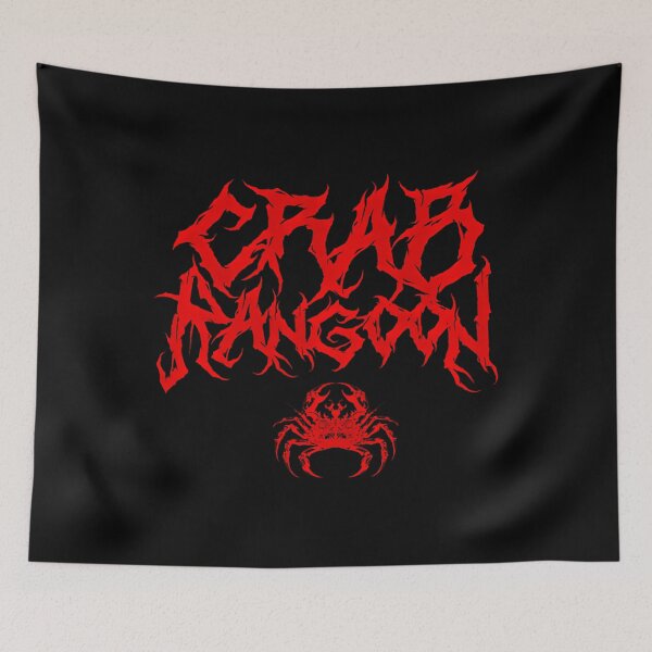 Item preview, Crab Rangoon Funny Chinese Food Heavy Metal Band Goth  designed and sold by CoffeeAttack.
