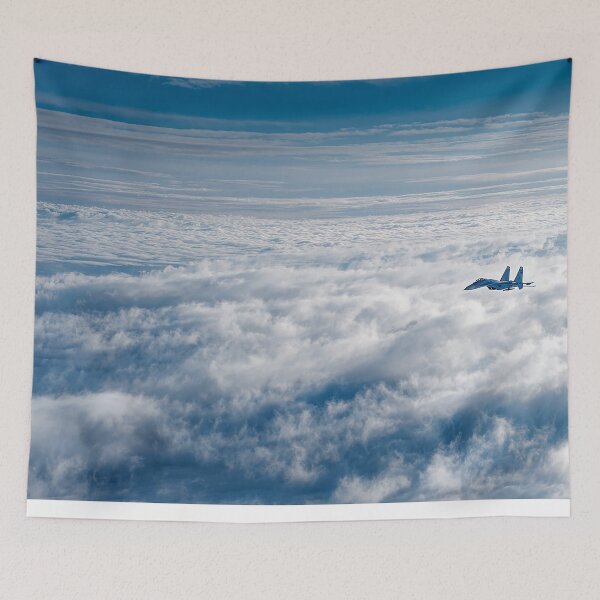 Item preview, Sukhoi Su-27 Over Monsoon Clouds designed and sold by Skyframe Aviation.