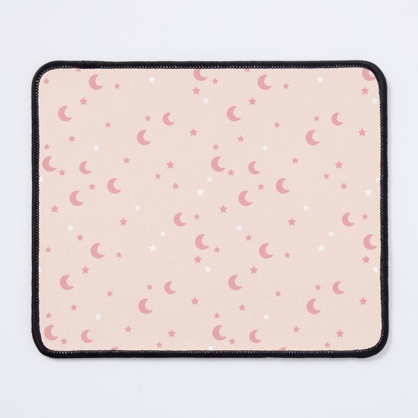 Item preview, Pink Moon and Stars Pattern - Celestial Vibes designed and sold by Julza Art.