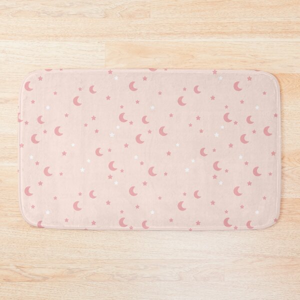 Item preview, Pink Moon and Stars Pattern - Celestial Vibes designed and sold by Julza Art.