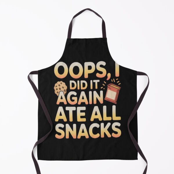 Item preview, Funny Snack Design-Oops, I Did It Again designed and sold by JustForYouGifts.