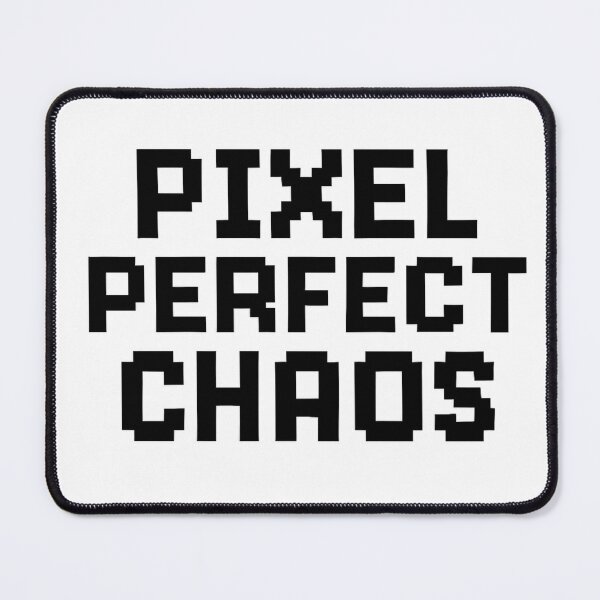 Item preview, Pixel Perfect Chaos Retro Gaming Design designed and sold by SlomianyPisarz.