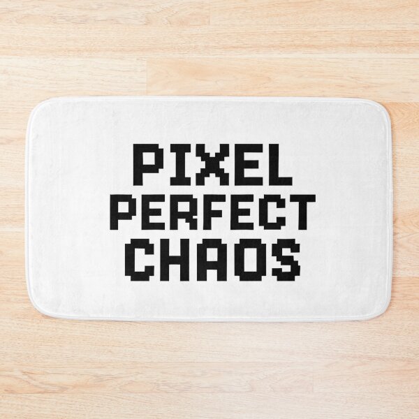 Item preview, Pixel Perfect Chaos Retro Gaming Design designed and sold by SlomianyPisarz.