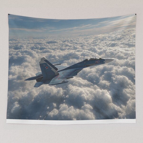 Item preview, Sukhoi Su-27 Passing Cloud Castle designed and sold by Skyframe Aviation.