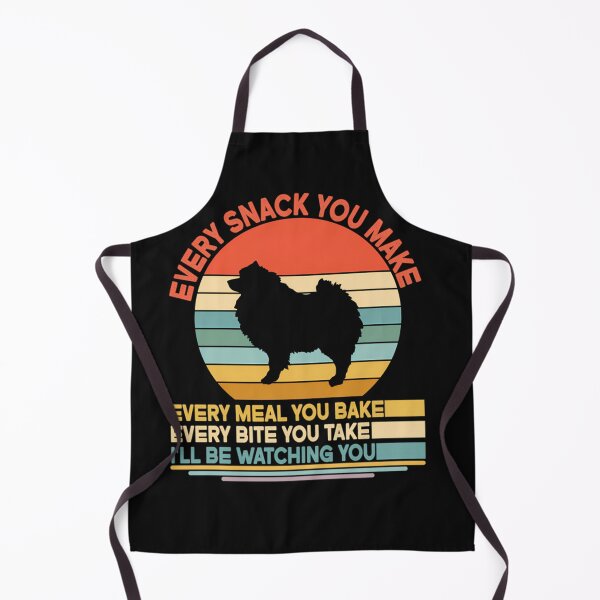 Item preview, Keeshond Every Snack You Make Every Meal You Bake Keeshond Vintage Dog Owner Mom Dad Birthday Christmas Gift designed and sold by beyllawrube.