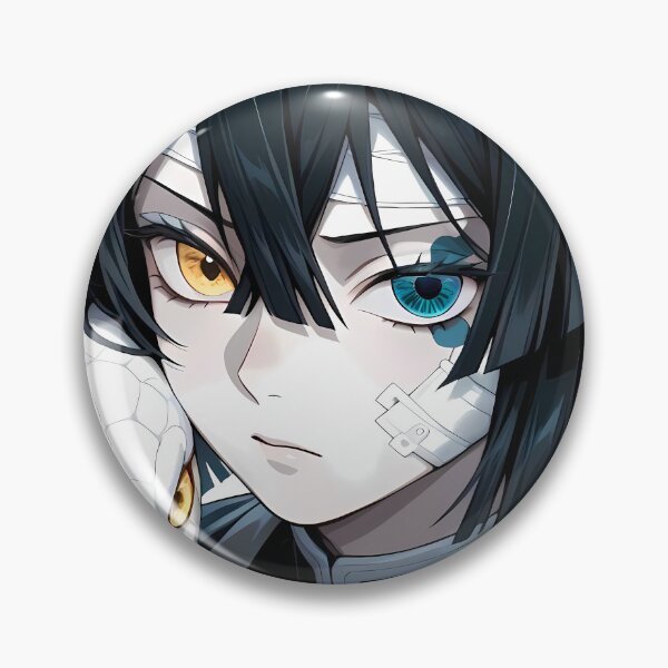 Item preview, Obanai Iguro Demon Slayer Anime Patch Eye Snake Partner Glare designed and sold by GABRIELMURPHY.