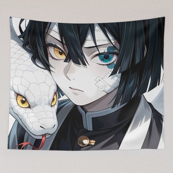 Item preview, Obanai Iguro Demon Slayer Anime Patch Eye Snake Partner Glare designed and sold by GABRIELMURPHY.