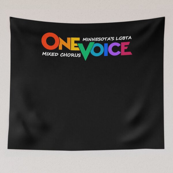 Item preview,  One Voice Logo With White Text designed and sold by ArtShopScaly.