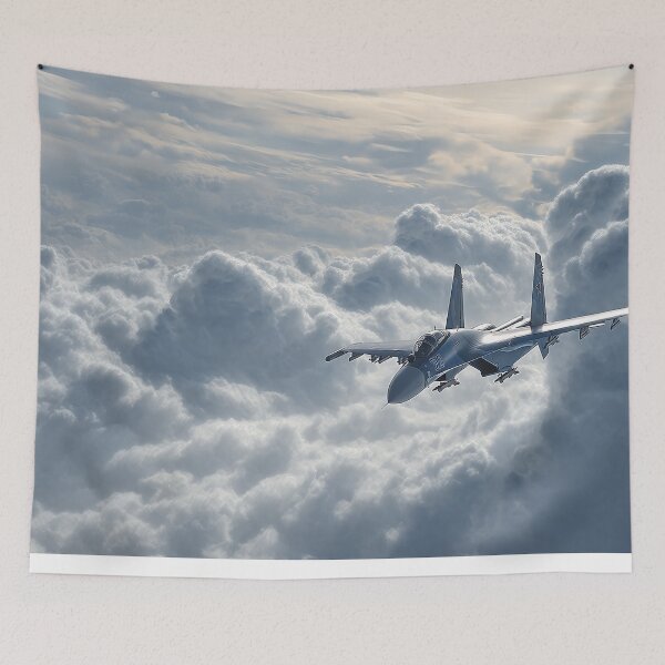 Item preview, Sukhoi Su-27 in Cloud Halo designed and sold by Skyframe Aviation.