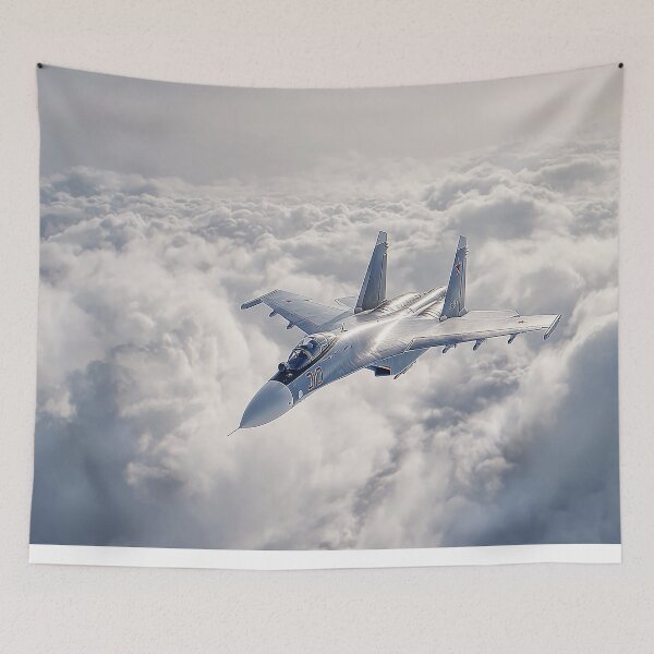 Item preview, Sukhoi Su-27 in Frigid Upper Air designed and sold by Skyframe Aviation.