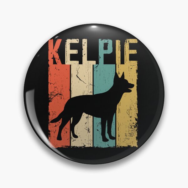 Item preview, Kelpie Dog Vintage Retro Style designed and sold by beyllawrube.