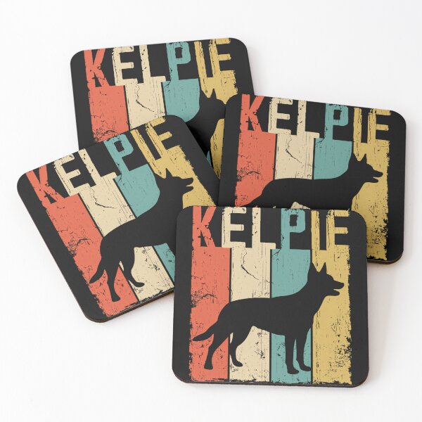 Item preview, Kelpie Dog Vintage Retro Style designed and sold by beyllawrube.