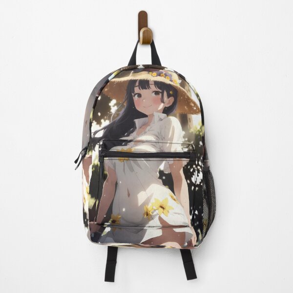 Item preview, Anna Yamada Sunflower Dress Summer Day Anime Girl designed and sold by GABRIELMURPHY.