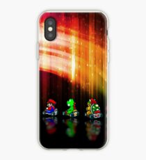 Super Mario Kart pixel art iPhone Case