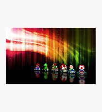 Super Mario Kart pixel art Photographic Print