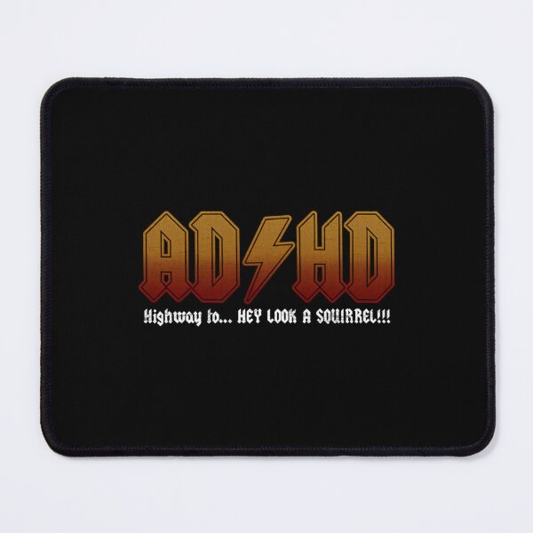 Item preview, Adhd Highway To Hey Look A Squirrel Essential T-Shirt designed and sold by moldoigiriz.