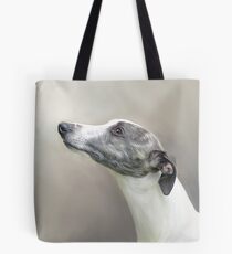 Whippet in Profile Tote Bag