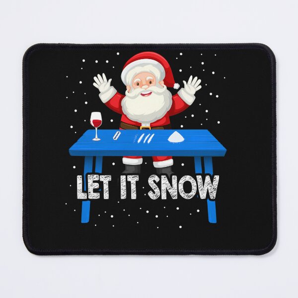 Item preview, Let It Snow Santa Cocaine Christmas designed and sold by beyllawrube.