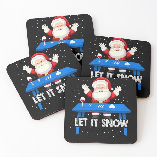 Item preview, Let It Snow Santa Cocaine Christmas designed and sold by beyllawrube.