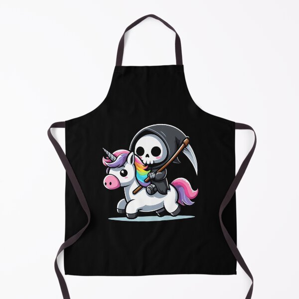 Item preview, Cute Reaper Riding Unicorn designed and sold by moldoigiriz.