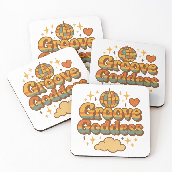 Item preview, Groove Goddess Retro Disco Design - Funky 70s Vintage Aesthetic Art designed and sold by inkoutninja.