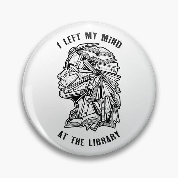 Item preview, Bookish Woman Left My Mind At The Library Book Reader Girl designed and sold by GrandeDuc.