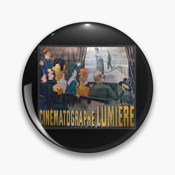 Item preview, 'Cinematographe Lumiere' Vintage French Poster designed and sold by PierpontBertran.