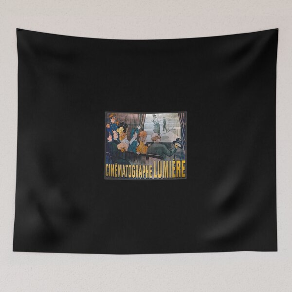 Item preview, 'Cinematographe Lumiere' Vintage French Poster designed and sold by PierpontBertran.