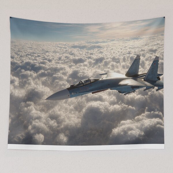 Item preview, Sukhoi Su-27 Above the Stormline designed and sold by Skyframe Aviation.